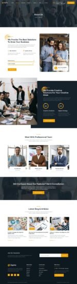 Zaphic SEO & Digital Marketing Agency Elementor Template Kit