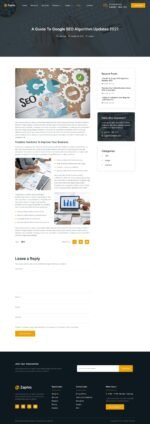 Zaphic SEO & Digital Marketing Agency Elementor Template Kit