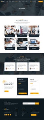 Zaphic SEO and Digital Marketing Agency Elementor Template Kit Download 2