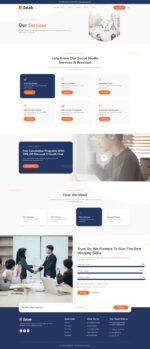 Zeleb Social Media Marketing & Digital Advertising Elementor Template Kit