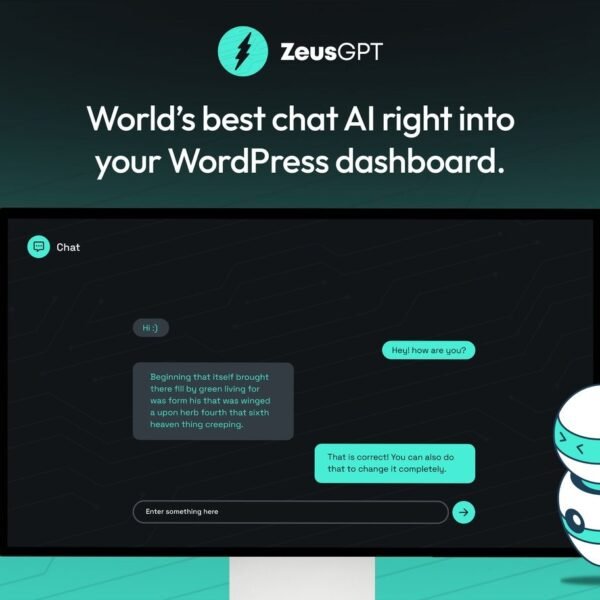 ZeusGPT WordPress Plugin Powered by ChatGPT Download