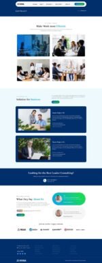 Zevana Company Profile & Business Elementor Template Kit