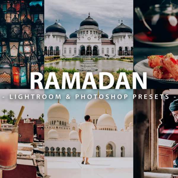 7 Ramadan Lightroom and Photoshop Presets Download