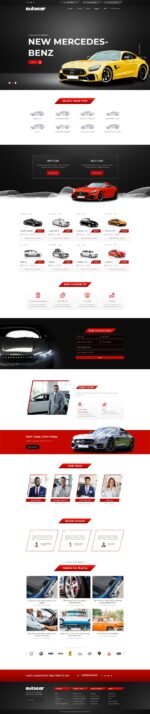 Autocar - Car Dealer Elementor Pro Template Kit Download 1