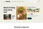 Carpeta Houseplant Store Ecommerce Elementor Pro Template Kit