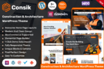 Consik Construction Service WordPress Theme Download