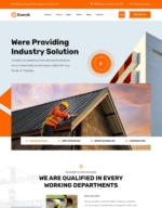 Consik Construction Service WordPress Theme Download