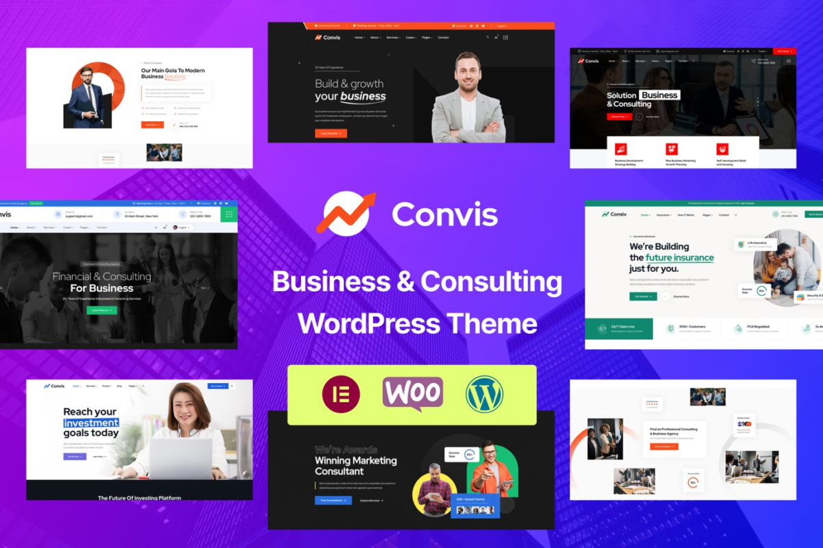 Convis Consulting Business WordPress Theme Download