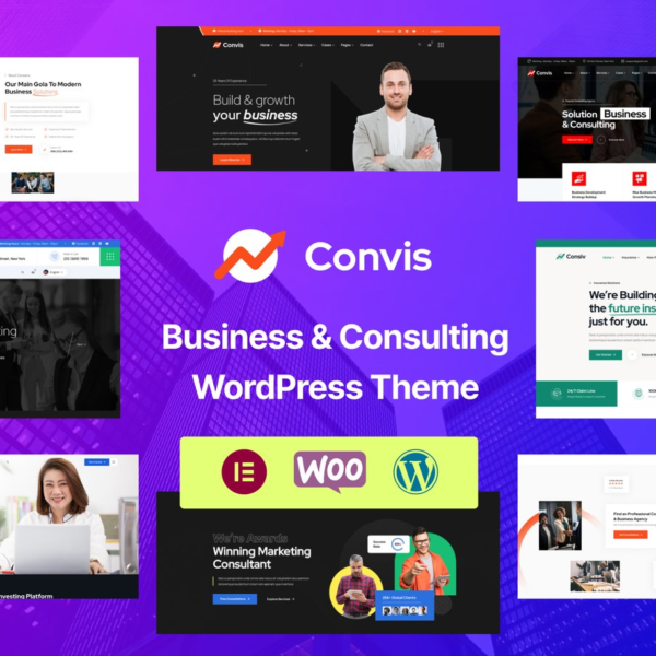 Convis Consulting Business WordPress Theme Download