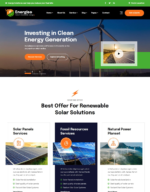 Energiso Solar and Energy WordPress Theme Download