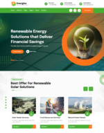 Energiso Solar and Energy WordPress Theme Download