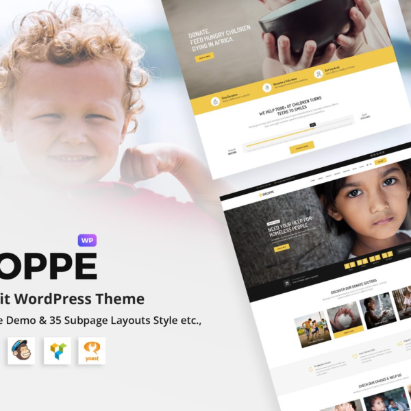 Groppe Nonprofit WordPress Theme Download