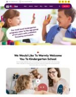 Kiddino Kids and Kindergarten WordPress Theme