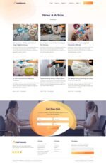 Markeezo - SEO & Digital Marketing Agency Elementor Template Kit 3