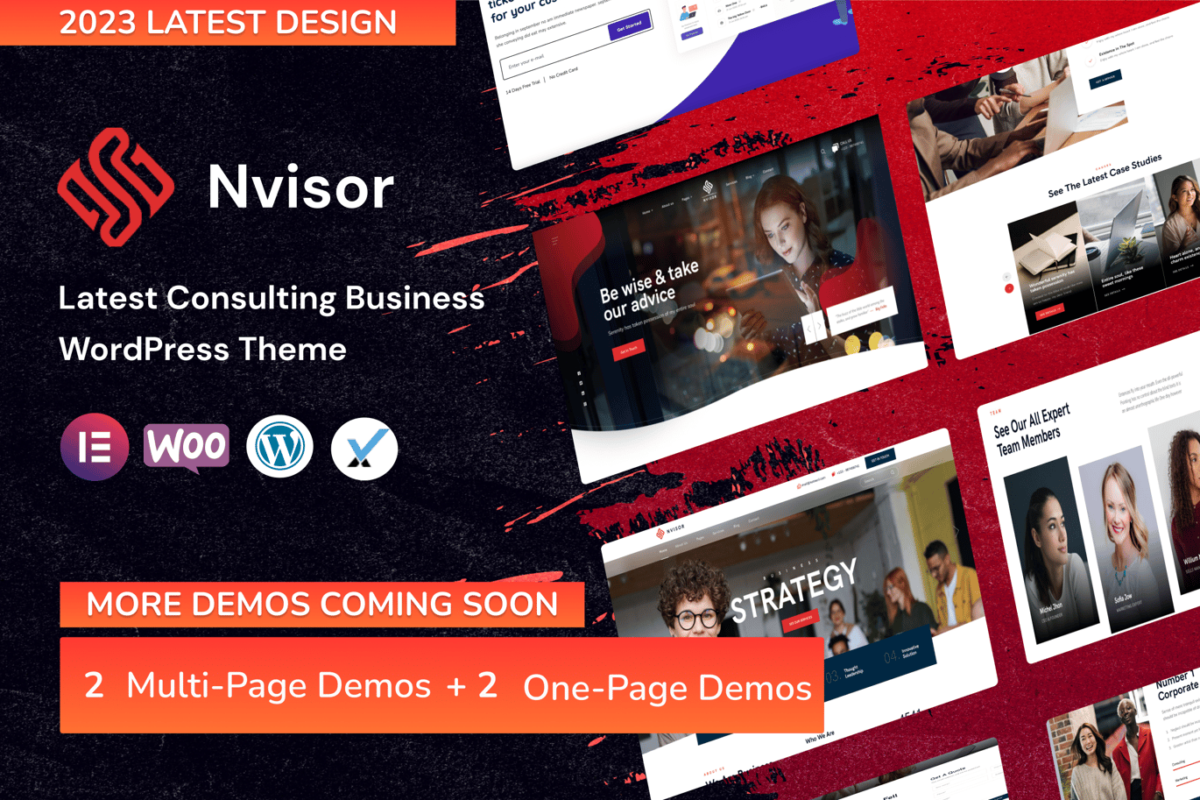 Nvisor Business Consulting WordPress Theme Download