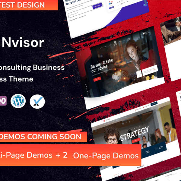 Nvisor Business Consulting WordPress Theme Download