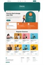 Pintar - Online Courses Elementor Template Kit Download 3