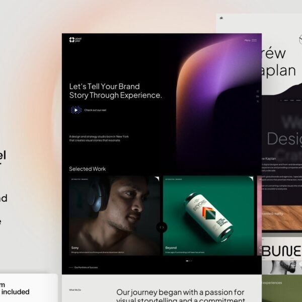 Pixelpiernyc Creative Agency Portfolio Freelance Theme Download