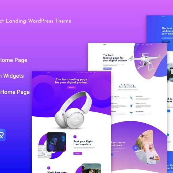 Product Landing Theme Download