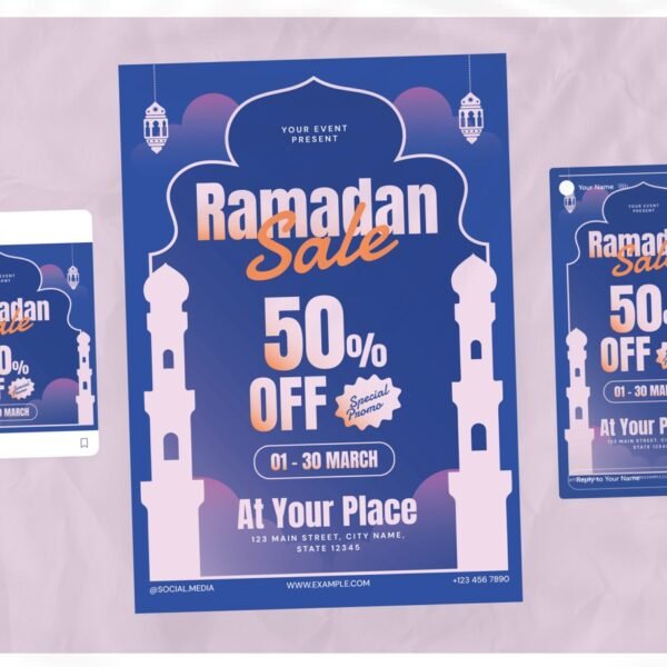 Ramadan Sale Flyer Download