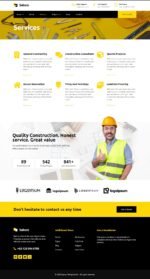 Subsco Construction Elementor Template Kit Download 3