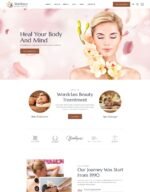 Wellnez Beauty Spa Wellness WordPress Theme