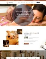 Wellnez Beauty Spa Wellness WordPress Theme