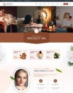 Wellnez Beauty Spa Wellness WordPress Theme