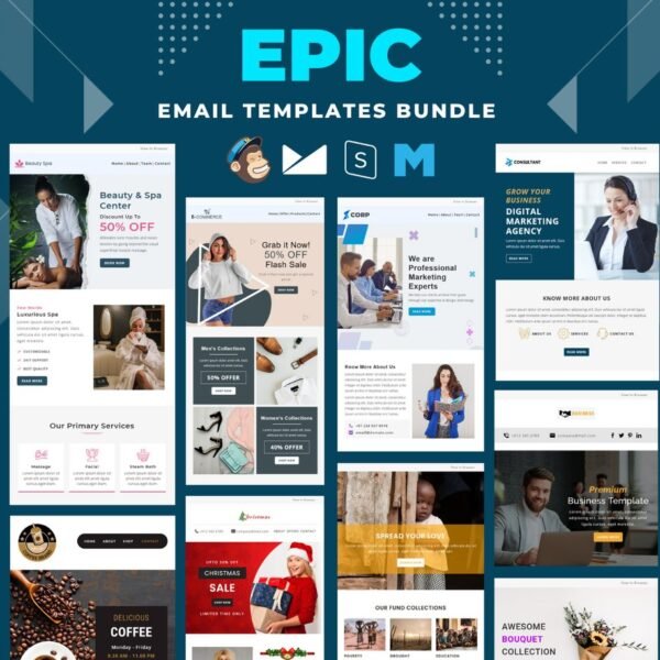 Epic Multi Concept Email Templates Bundle Download