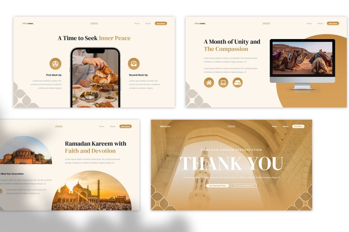 Ramadan Kareem PowerPoint Presentation Download