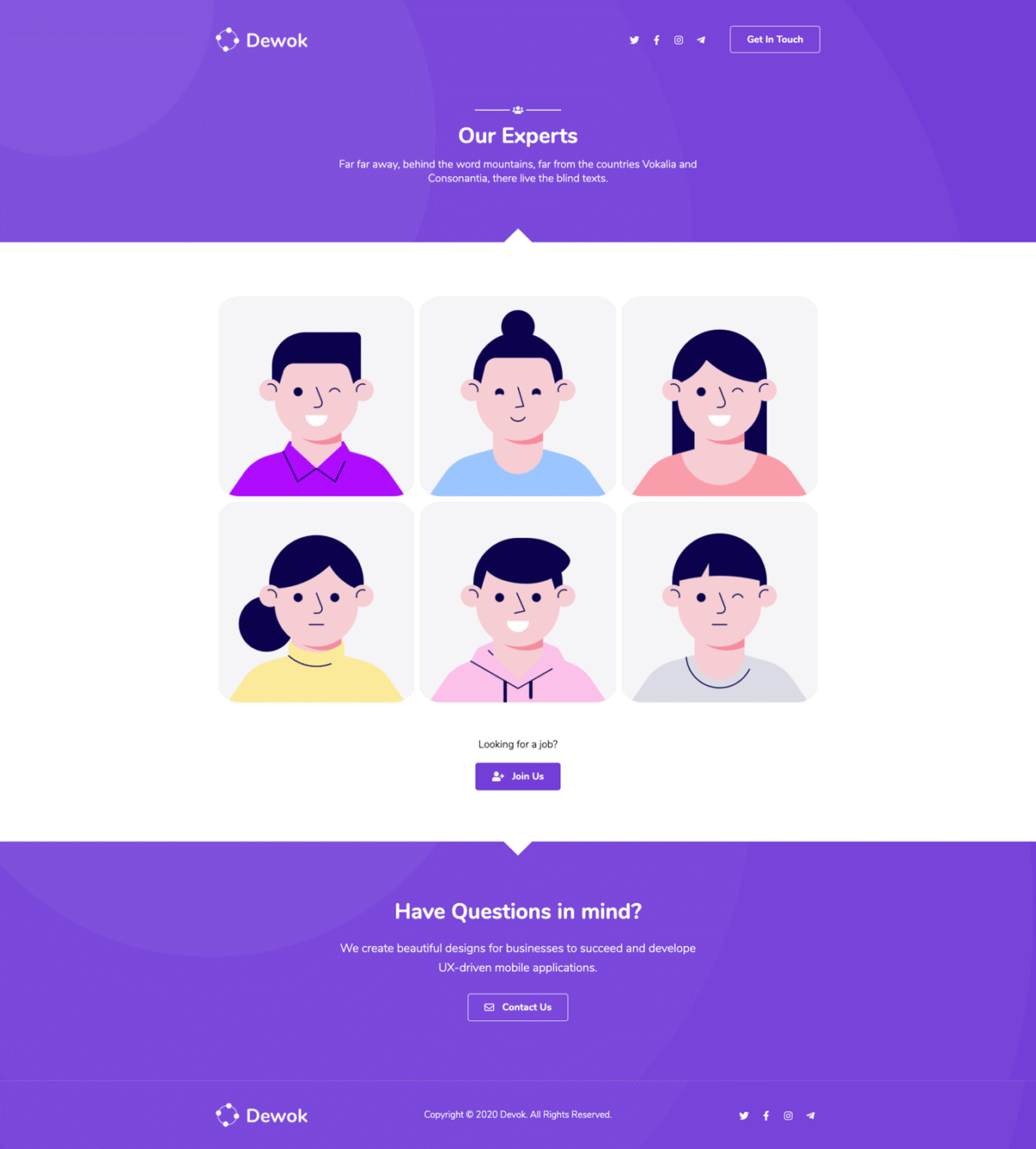 Dewok Digital Agency Template Kit Download