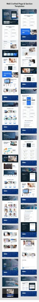Leadgenz Lead Generation and Sales Agency Elementor Pro Template Kit Download
