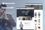 Mascoolin Fashion Store Elementor Template Kit Download